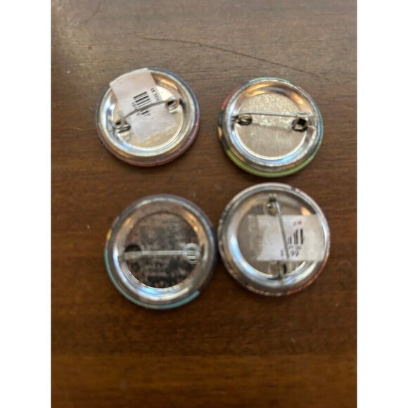 Disney Lion King Tin Bag Buttons Lot of 4 - Picture 3 of 3